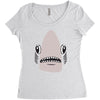 katy perry shark Women's Triblend Scoop T-shirt