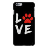 love dog paw iPhone 6/6s Plus Case