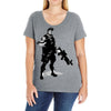 fortnite soldier Ladies Curvy T-Shirt