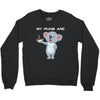 my puns are Crewneck Sweatshirt