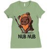 nub nub Ladies Fitted T-Shirt