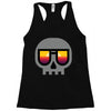 sunset skull Racerback Tank