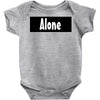 alone anymore Baby Bodysuit