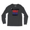 on a scale of one to america how free are you tonight Long Sleeve Shirts