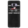 case ih red tractor boy comin' through Samsung Galaxy S8 Plus Case