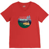 Way Down We Go V-Neck Tee