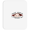 September Peeking Out Asian Baby Boy Mousepad