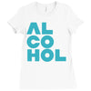 alcohol Ladies Fitted T-Shirt