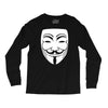 anonymous mask Long Sleeve Shirts