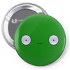 Mooncake Face Pin-back button