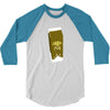 9. fight milk 002 3/4 Sleeve Shirt
