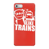 i like trains iPhone 7 Case