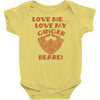 love me love my ginger beard Baby Onesie