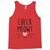 CHECK MEOWT CAT Tank Top