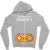 Waiting for Player 3 Gamer Zipper Hoodie