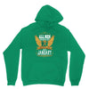 All Men Are Created Equal But Only The Best Are Born In January Unisex Hoodie