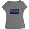hawkins power and light 2 Women's Triblend Scoop T-shirt