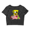 zombie spongebob Crop Top
