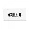 THE WOLFERINE License Plate