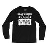 real women drink green beer Long Sleeve Shirts