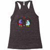 eggplant wizard and king hippo Racerback Tank