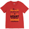 There's This Boy Who Stole My Heart He Calls Me Stepmom V-Neck Tee