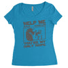 help me stack overflow youre myo nly hope Women's Triblend Scoop T-shirt