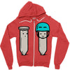 lace Zipper Hoodie