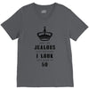 Don't Be Jealous Just Because Look This Good At 50 V-Neck Tee
