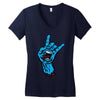 handhorns Women's V-Neck T-Shirt