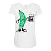 artisan pickle Maternity Scoop Neck T-shirt