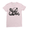 cobra snake Ladies Fitted T-Shirt