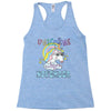 unicorns are born in november cute unicorn Racerback Tank