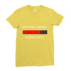 sarcasm loading Ladies Fitted T-Shirt