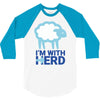 i m with herd 3/4 Sleeve Shirt
