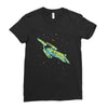 uss millennium enterprise Ladies Fitted T-Shirt