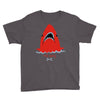 red blue shark Youth Tee