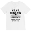 I Love You Nana V-Neck Tee
