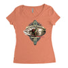 slowride surf men's surfing Women's Triblend Scoop T-shirt