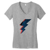 Srar Bolt Women's V-Neck T-Shirt