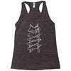 falling cat Racerback Tank
