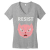 resist Women's V-Neck T-Shirt