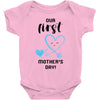 Our First Mother's Day! Baby Boy Baby Bodysuit
