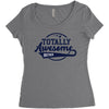 Totally Awesome Brother Women's Triblend Scoop T-shirt