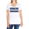 hawkins power and light 2 Ladies Curvy T-Shirt