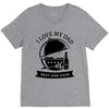 i love my dad V-Neck Tee