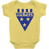 vote pizza best trending Baby Bodysuit