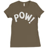 pow as worn Ladies Fitted T-Shirt