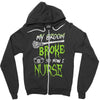 halloween nurses Zipper Hoodie