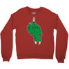 rude zombie Crewneck Sweatshirt